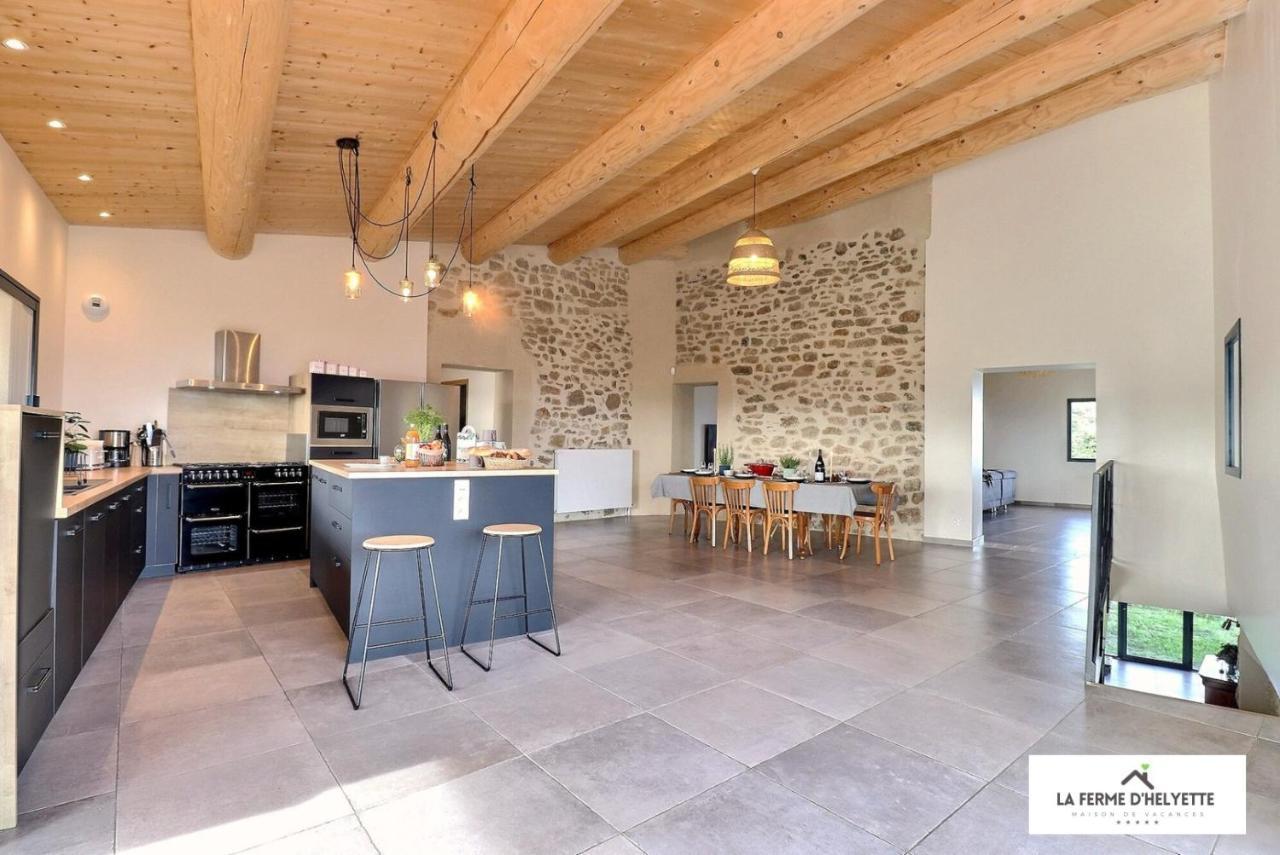 La Ferme D' Helyette Villa Toulaud Buitenkant foto
