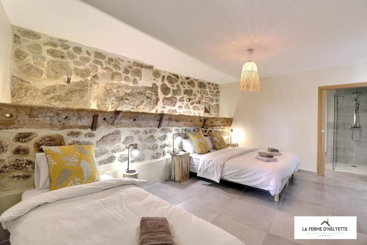 La Ferme D' Helyette Villa Toulaud Buitenkant foto